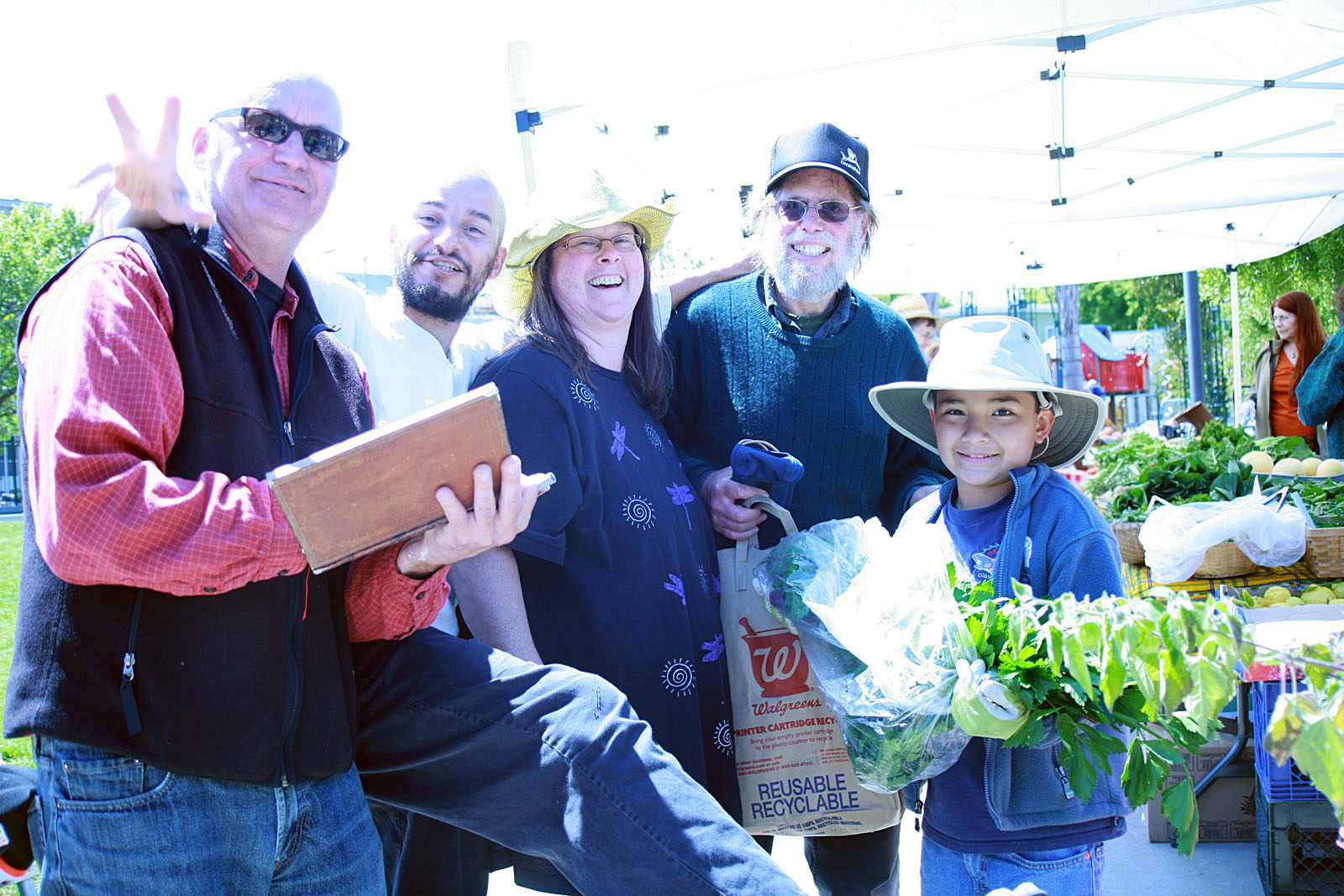 Tree is they guy with the cap. These are his friends.