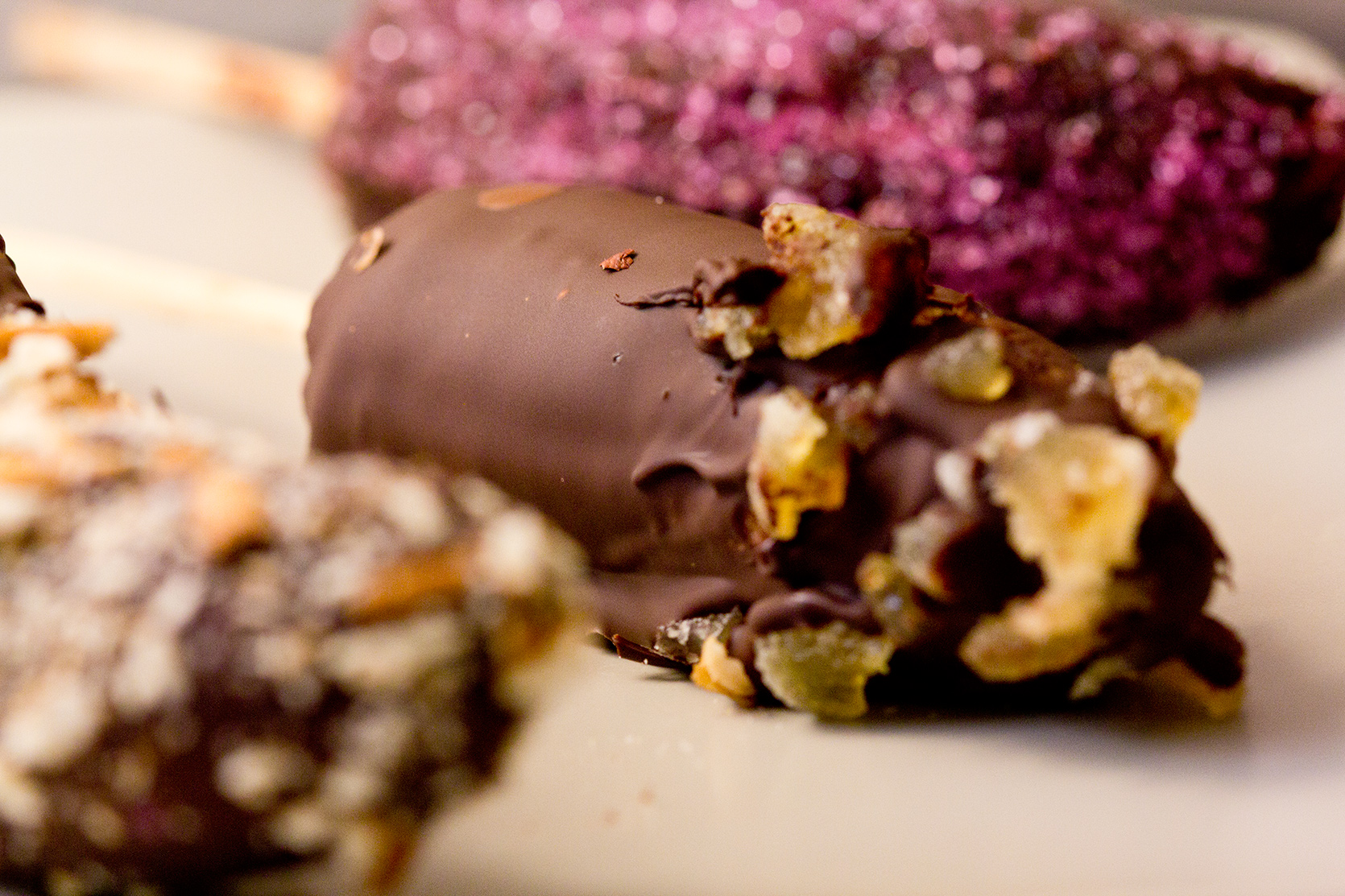 Vegan Chocolate Covered Frozen Banana