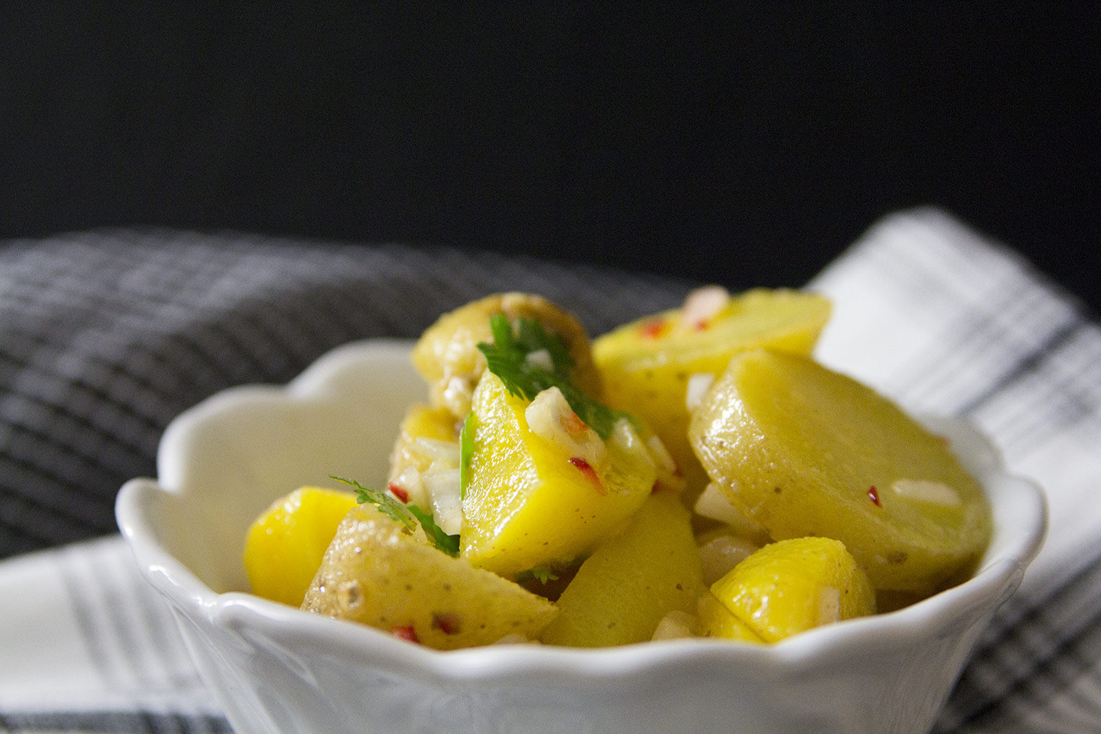 Spicy Vegan Potato Salad