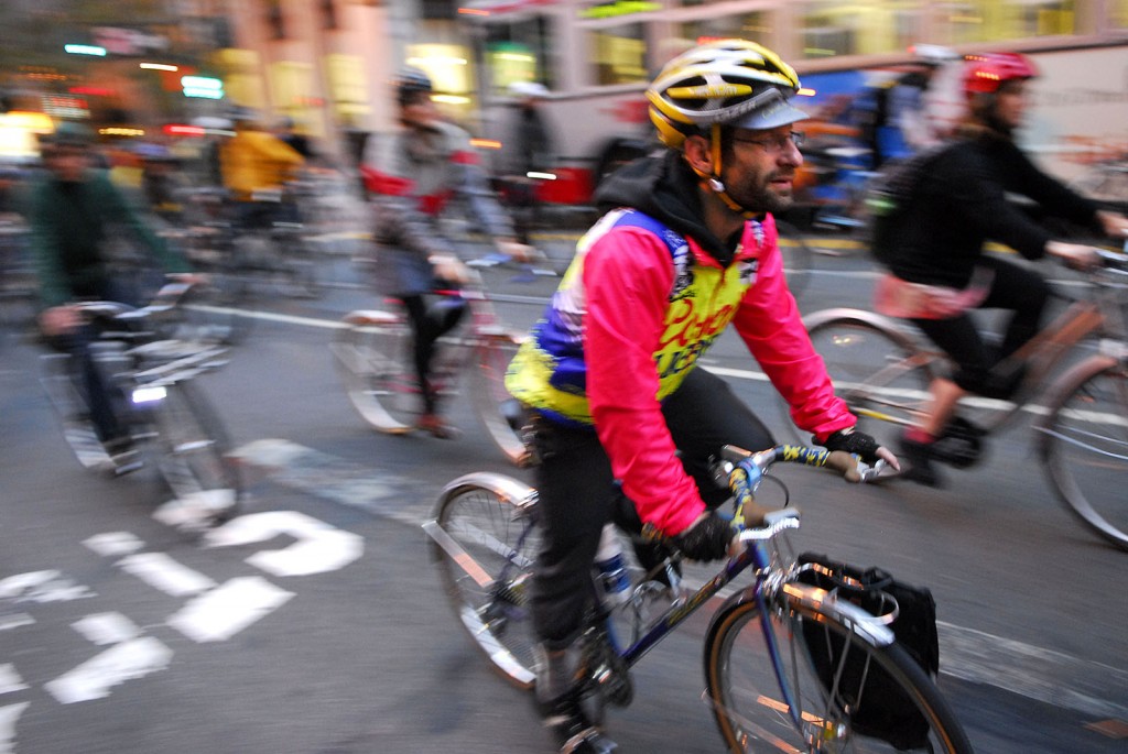 Is SFPD going after cyclists on Market Street?