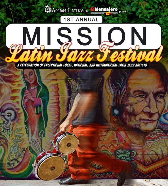 event poster for Latin Jazz Festival