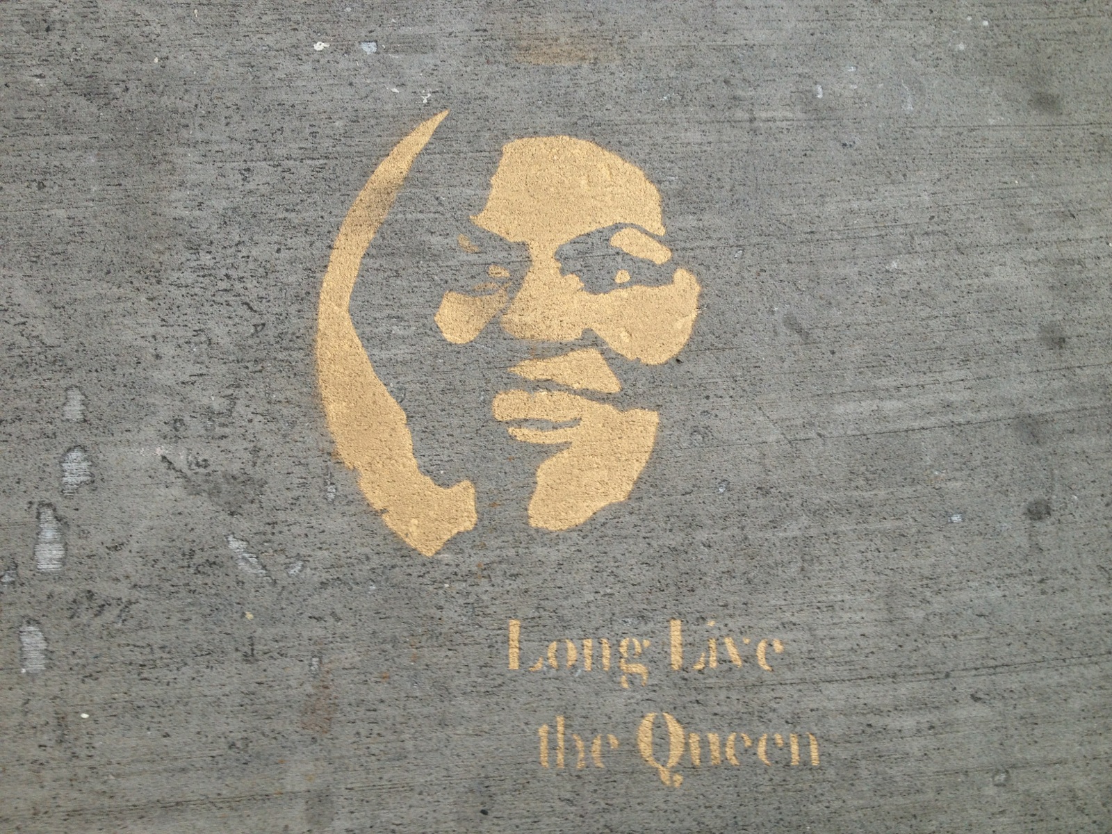 First lady graffiti