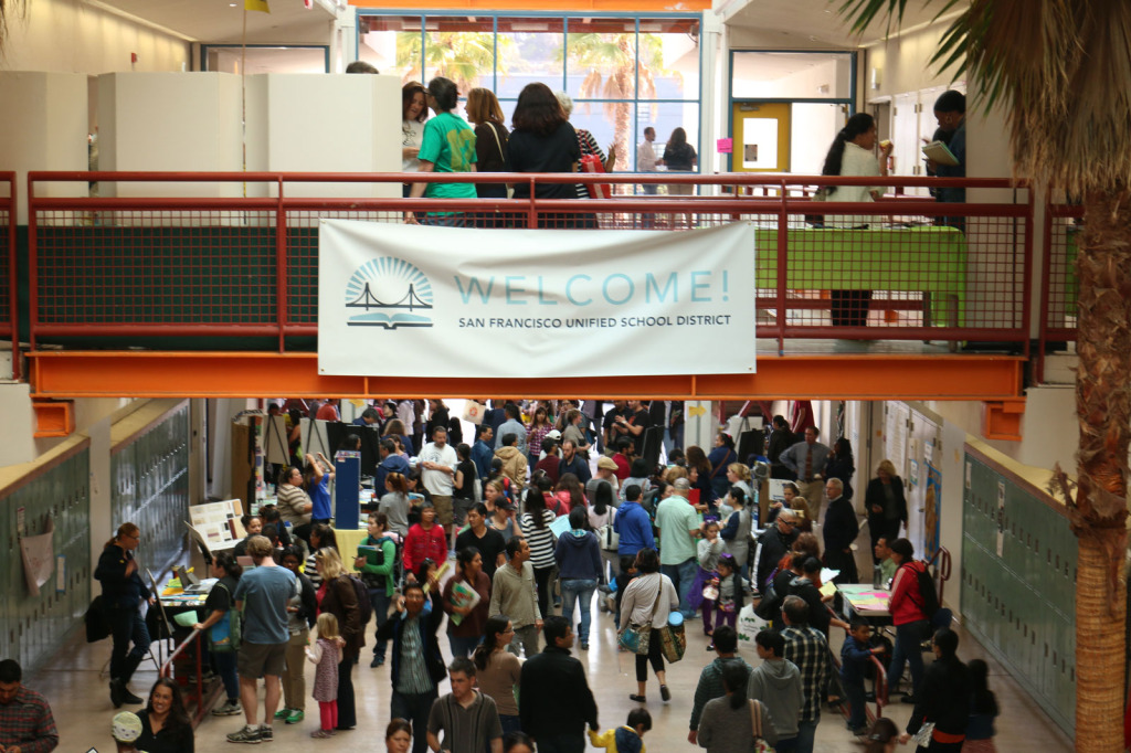 SFUSD enrollment fair, 2014