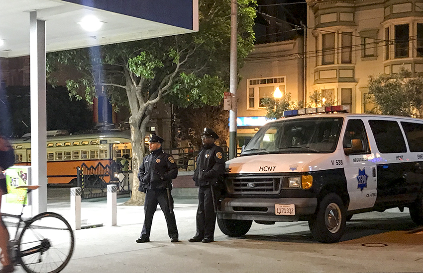 Sesar Valadez sent two officers to the hospital