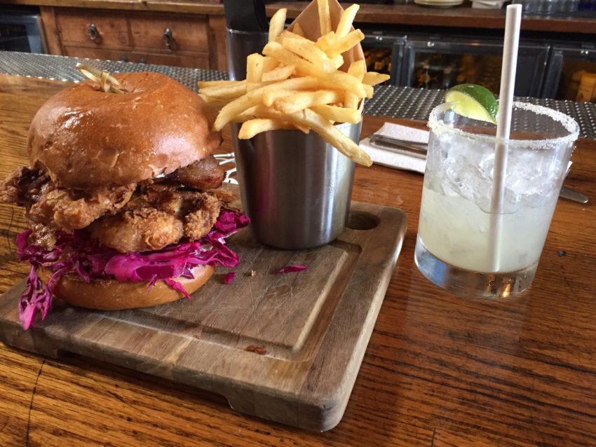 West Pecos fried chicken sandwich