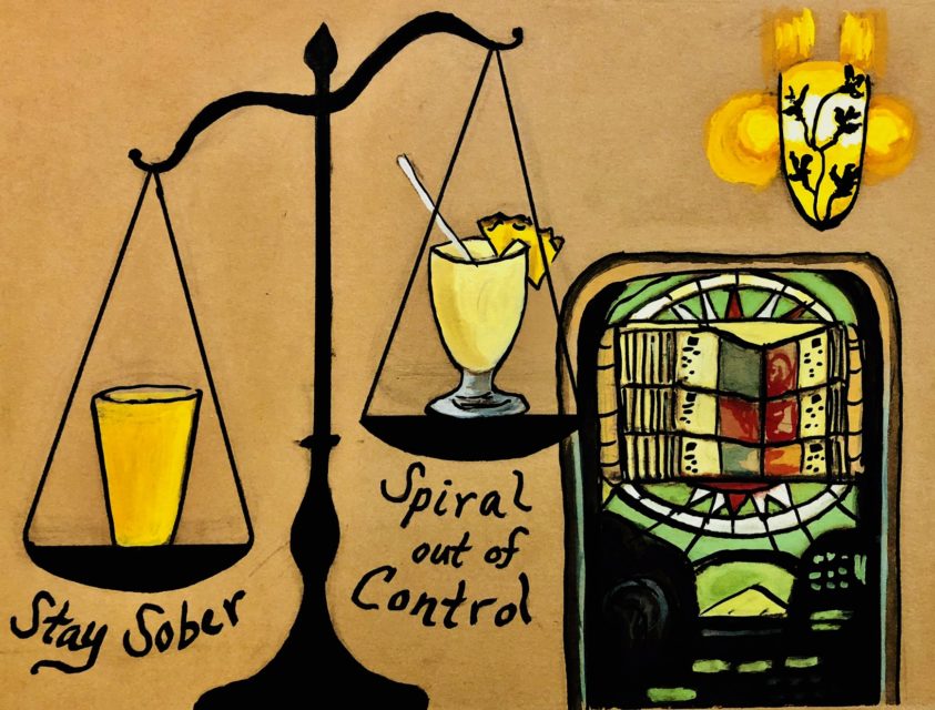 Distillations: Numbing the pain and making heroes at the Wooden Nickel