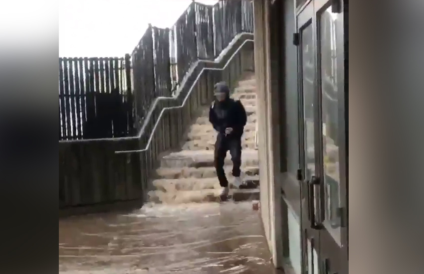 City College flooding