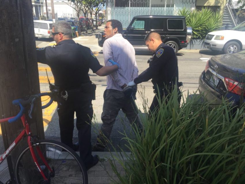 Thompson arrested at the Sunset Idea House