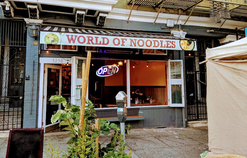 World of Noodles storefront