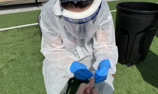 a lag in contact tracing