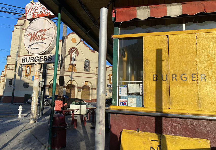 Whiz Burgers storefront