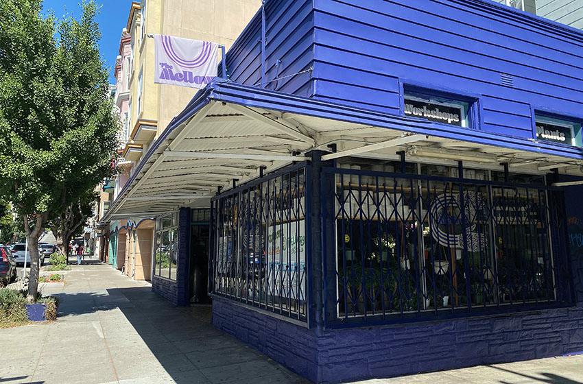 The Mellow SF storefront