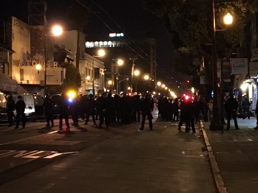 Some 10,000 protesters march through San Francisco in George Floyd demonstration