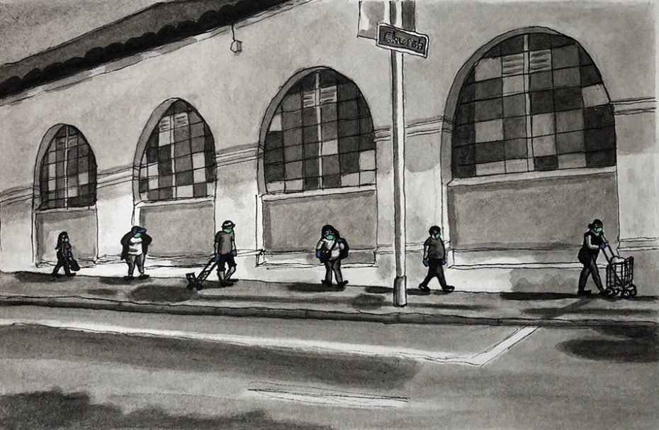 Food Bank lines filled with stories of life and death