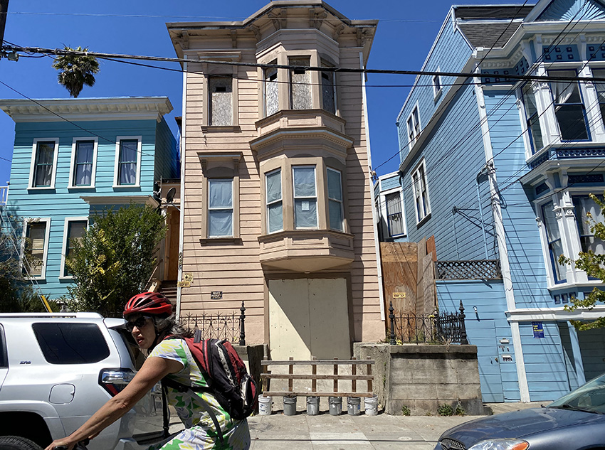 A former board-and-care facility