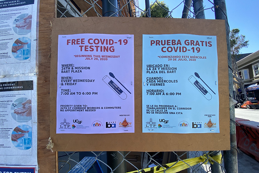 new testing site opening