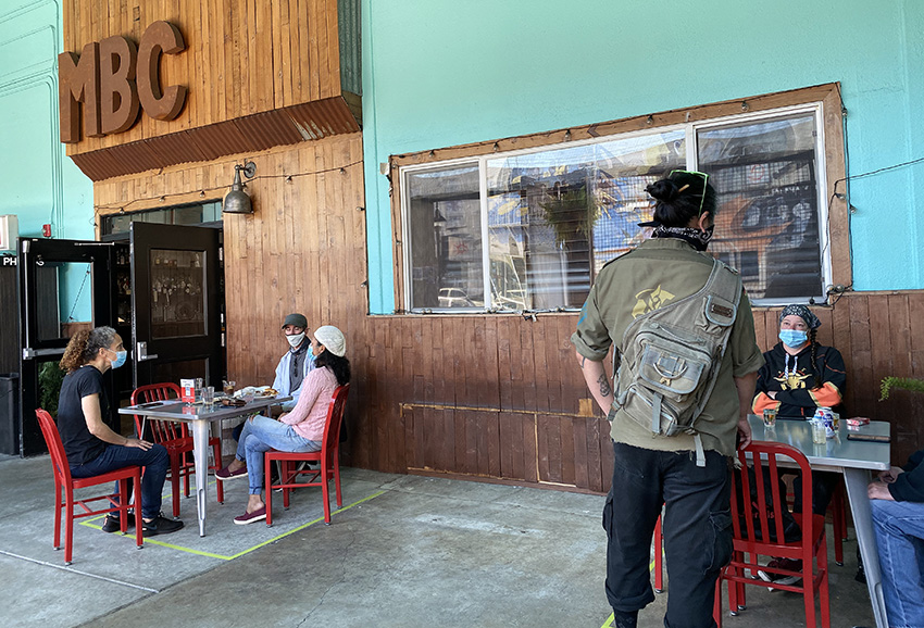 Mission Bowling Club storefront