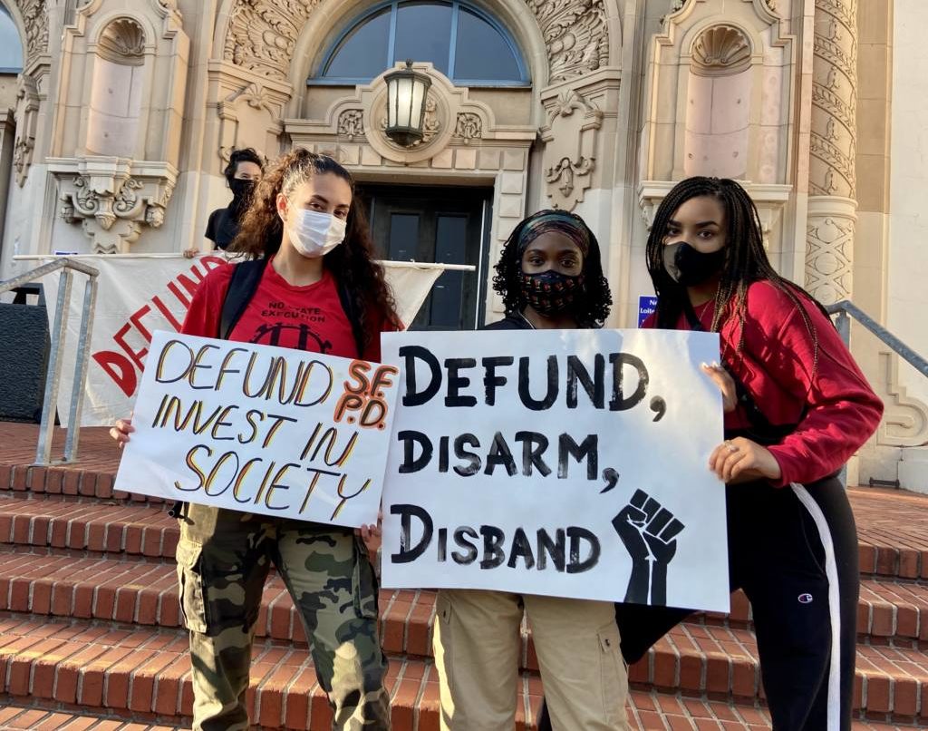 Black Lives Matter demonstrators