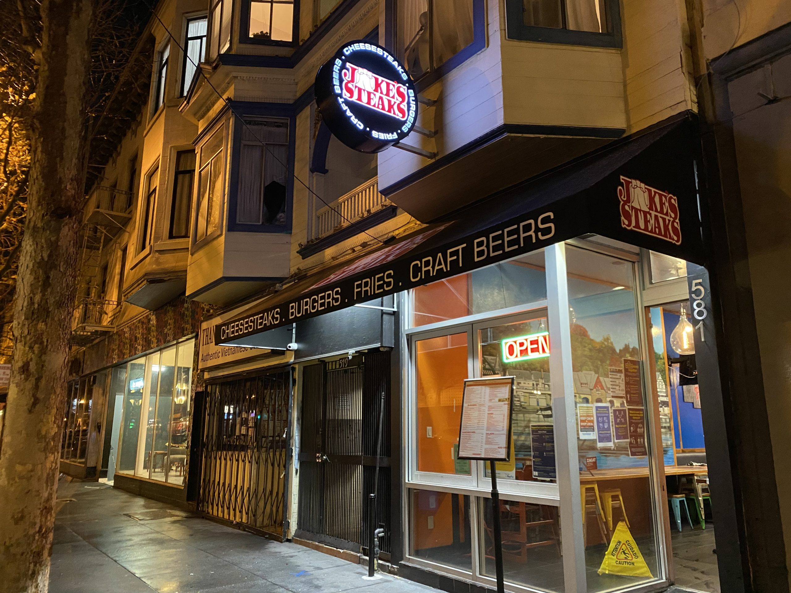 Jake's Steaks storefront