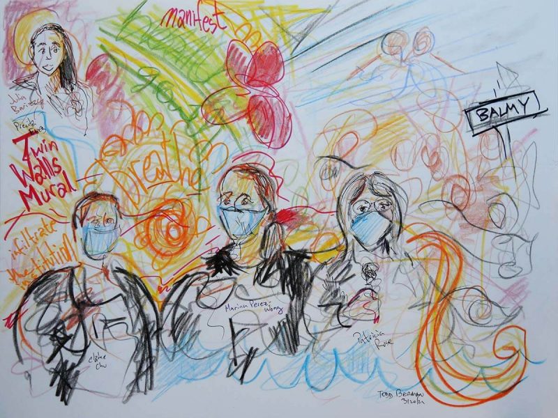 Paseo Artístico sketch