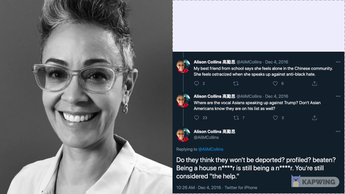 Alison Collins and her tweets