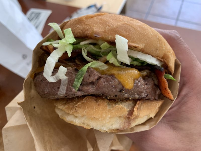 The PJ Burger from Plain Jane. Photo by Julian Mark