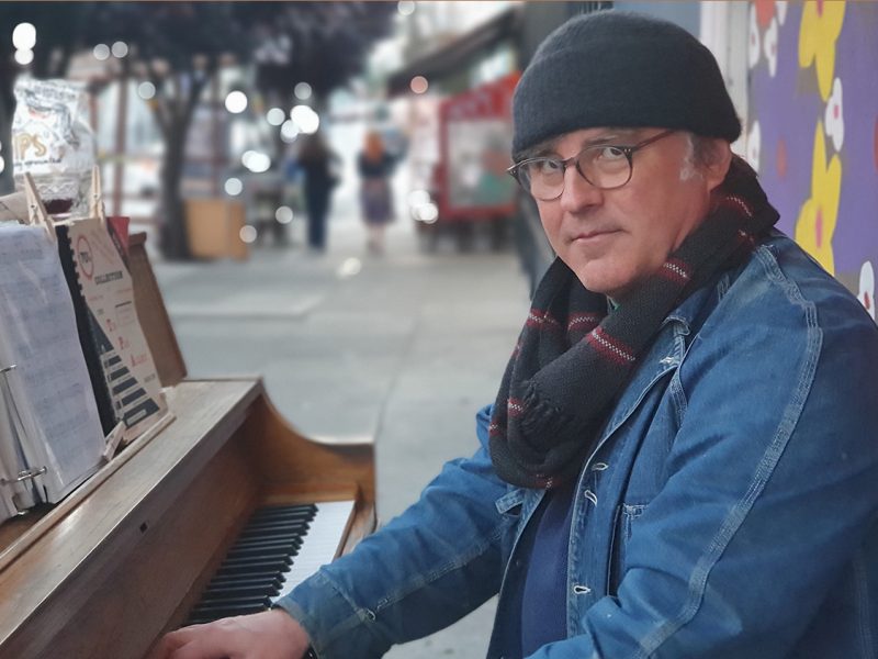 Marc Capelle. Piano. Music. Performing. Royal Cuckoo Market. 19th Street.