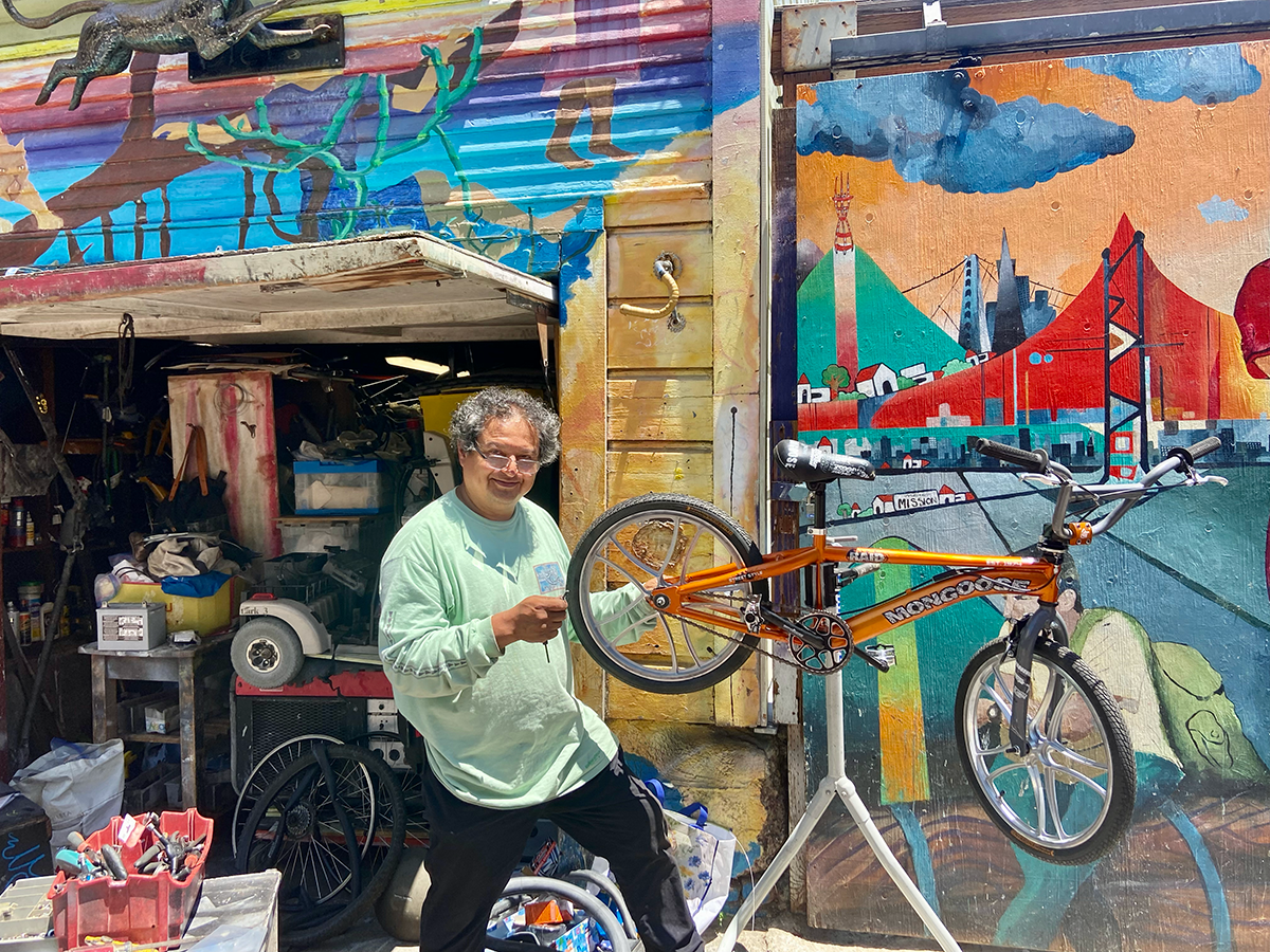 People we meet: Andres of Balmy Alley has his very own bicicleteria