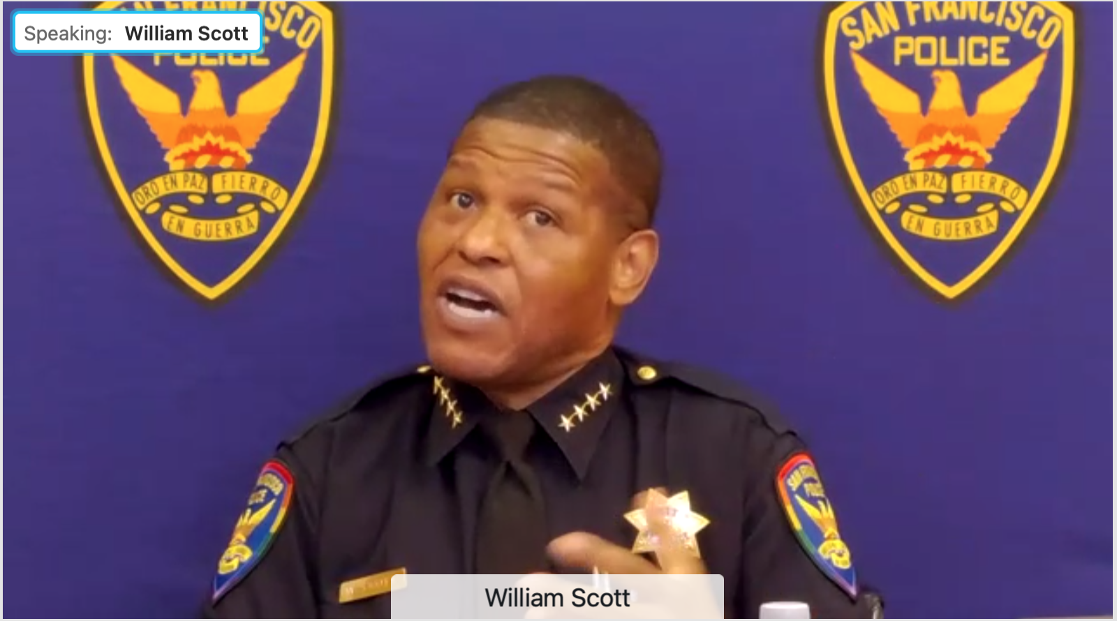 Police Chief Bill Scott