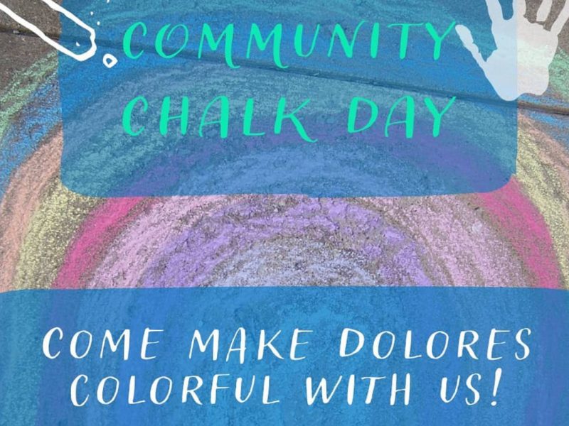 Community Chalk Day. Dolores Park.