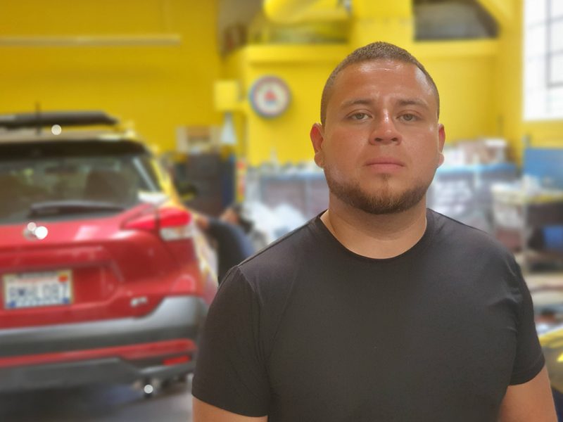 Bismark Loaisiga, mechanic, auto body, Bismark Auto Body and Paint,