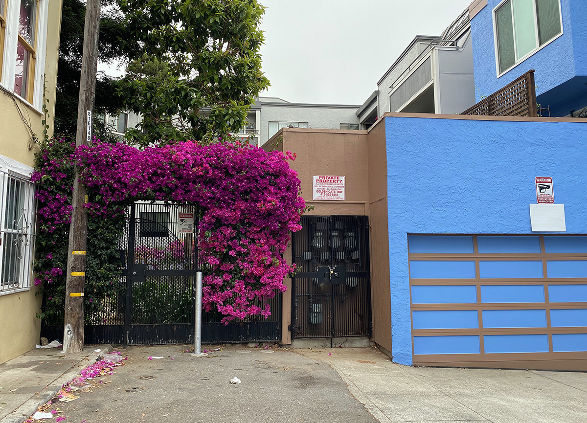 End of Spencer Alley