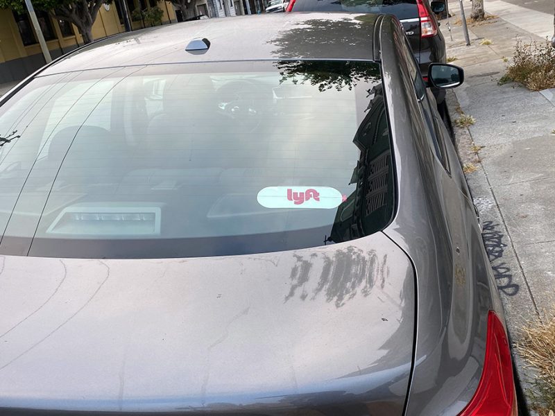 Lyft Car, July 2021