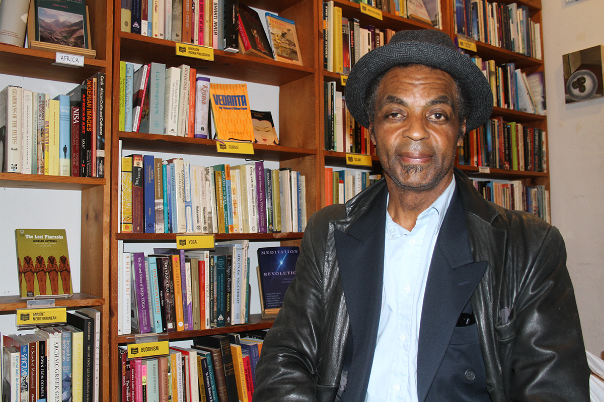 Paul Roach at Adobe Books on 24th Street