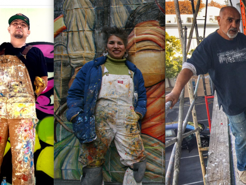Three muralists in the running for the new Mission library’s glass art installation