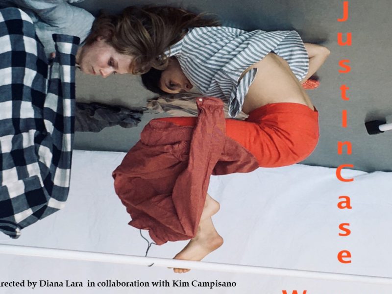 Flyer, art installation, "The Just In Case Woman," Diana Lara