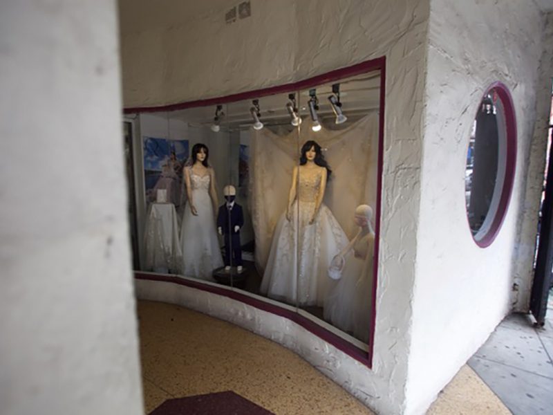 Modern Famly, Bridal wear on Mission Street