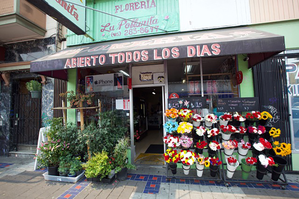 Flower Shop on Mission Street