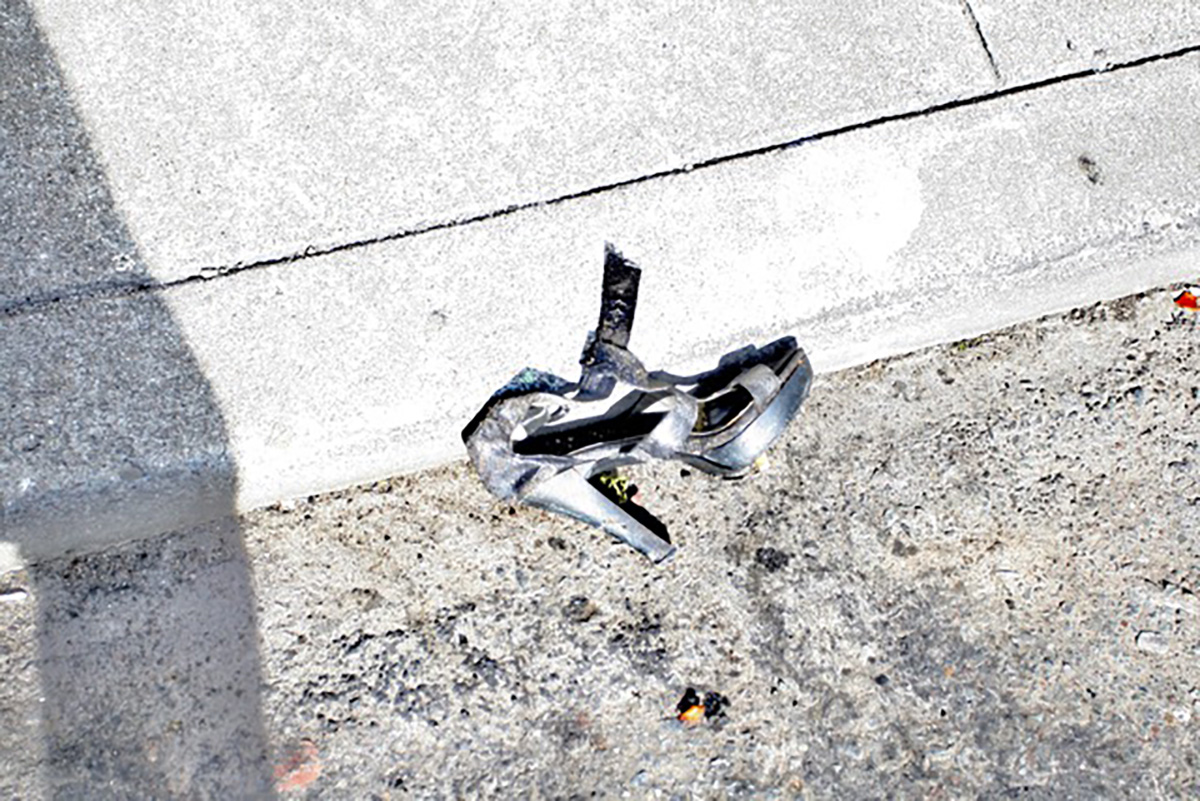 shoe on Bartlett