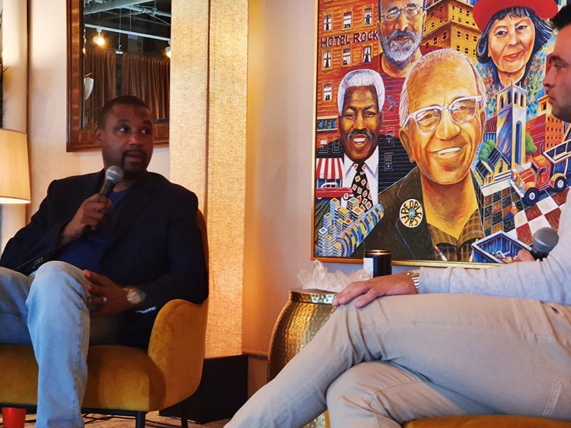 Shamann Walton. Manny Yekutiel. Manny's. Cafe.