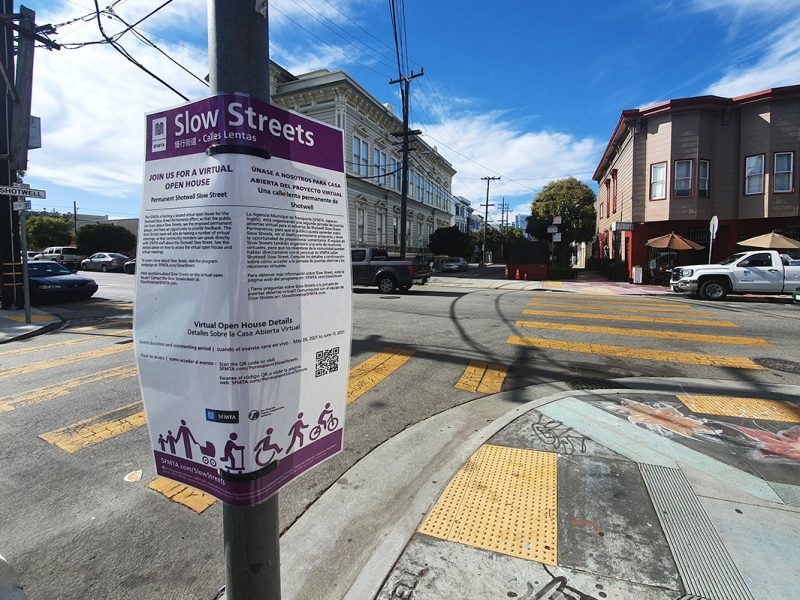 Shotwell Street. Slow Street. Shotwell Slow Street. SFMTA. San Francisco Municipal Transportation Agency.