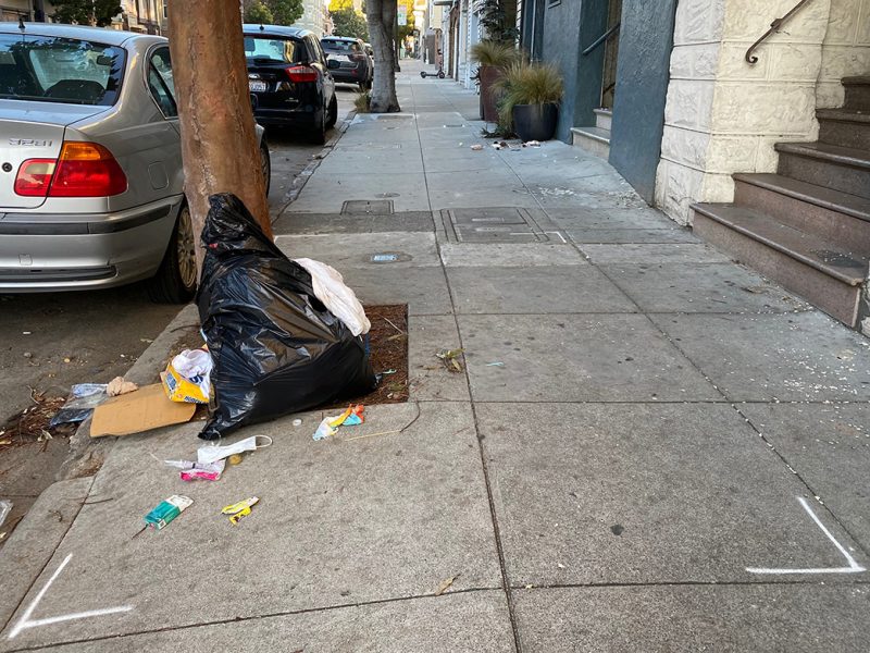 Trash on 17th Street
