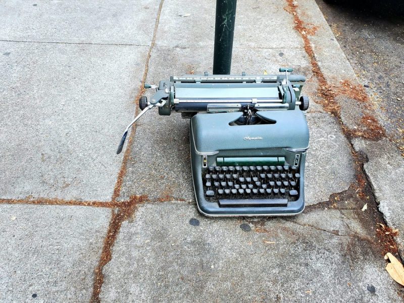 old typewriter