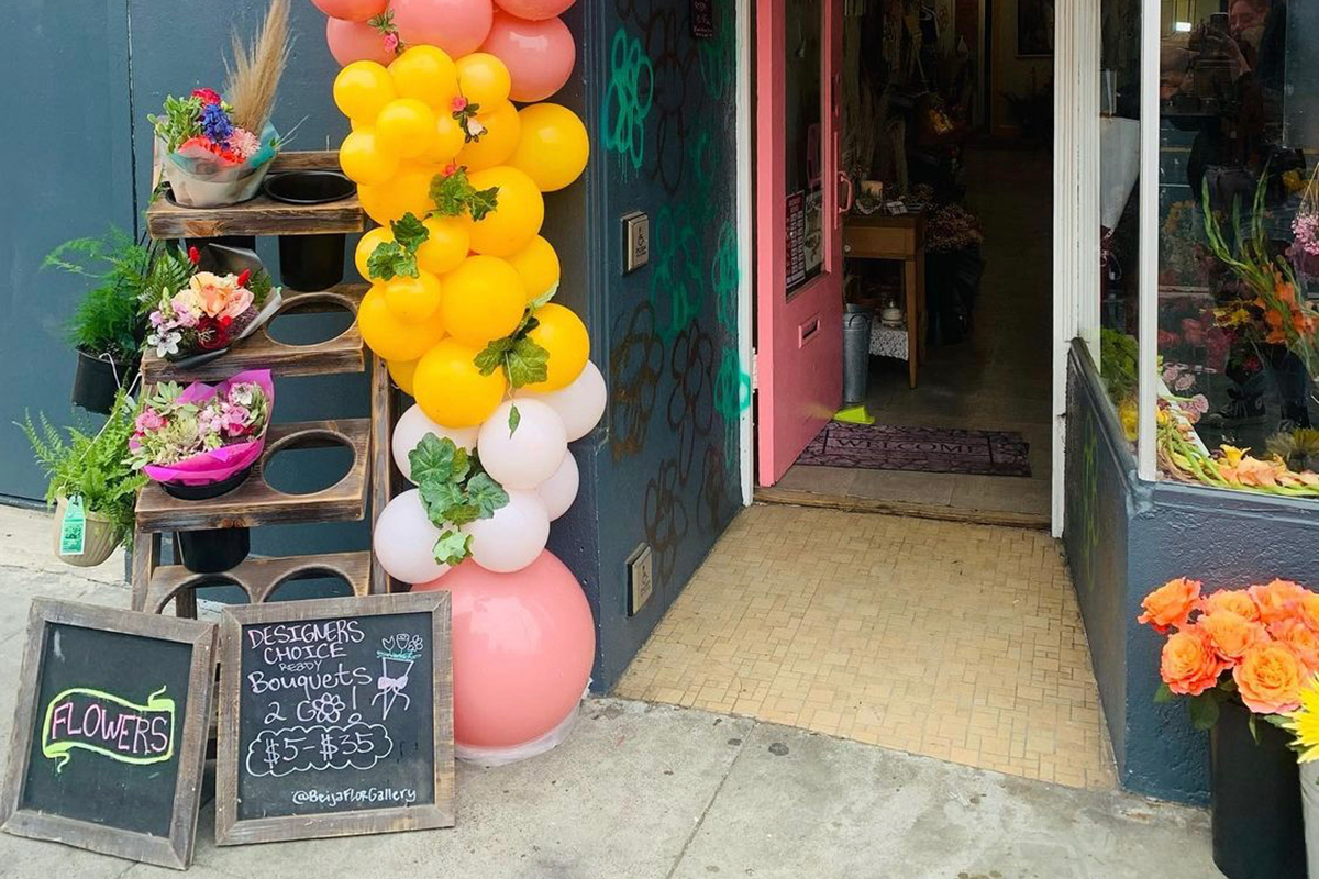 Beija Flor Gallery. Mission Street. Excelsior.