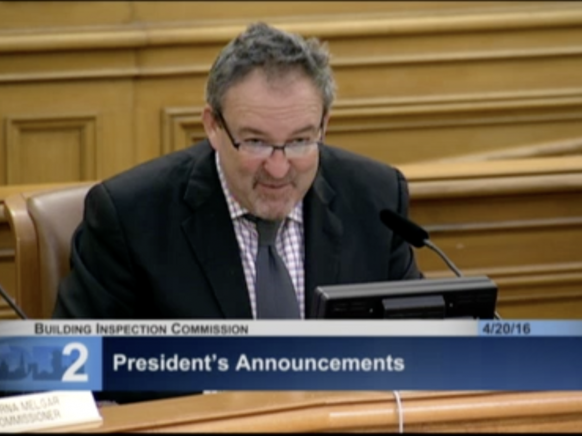 Supes call for City Attorney investigation of Angus McCarthy, propose ballot measure to remake Dept. of Building Inspection