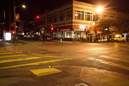 Mission and 24th Streets. Photo by Walter Mackins