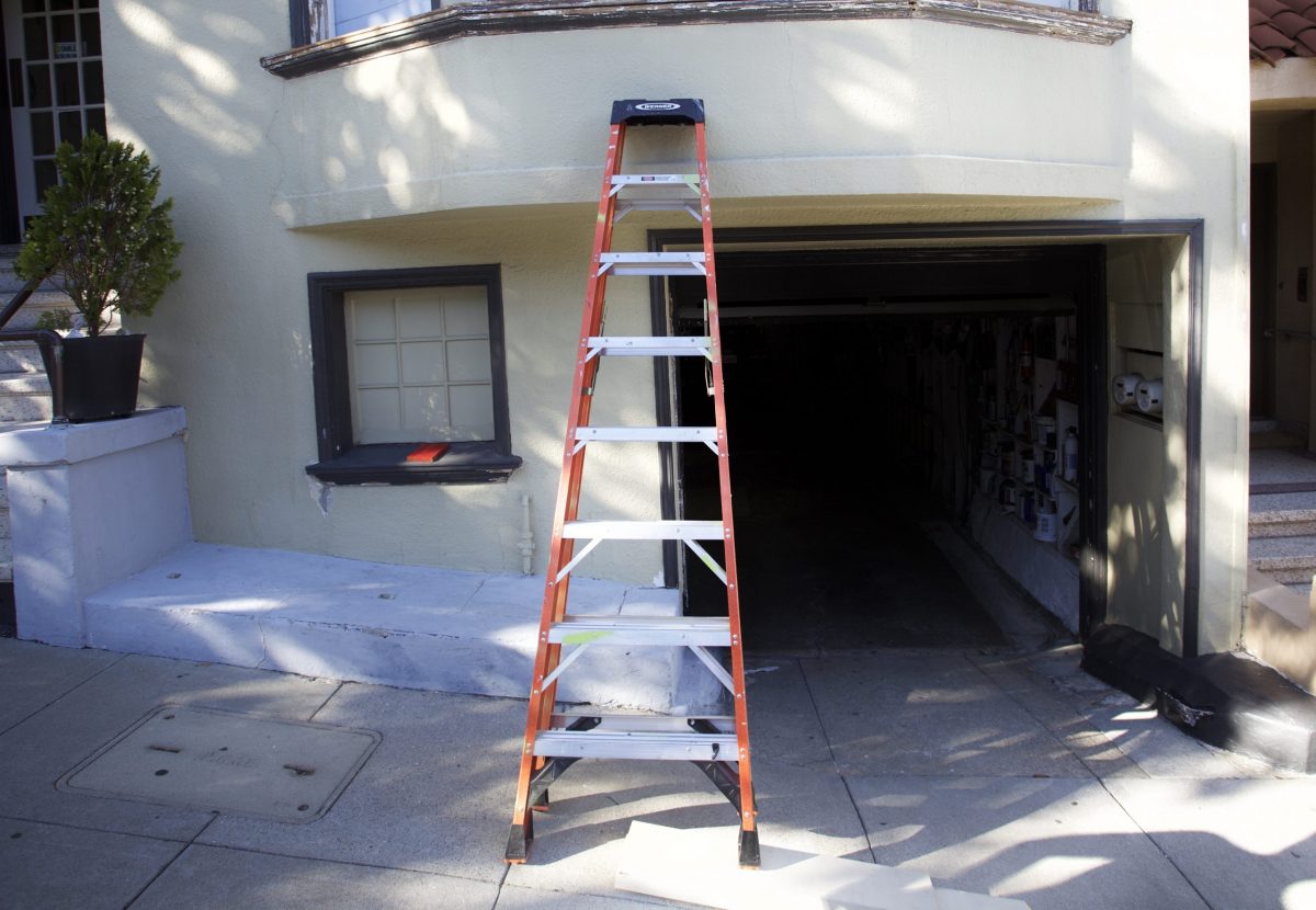 Ladder on 21st Street