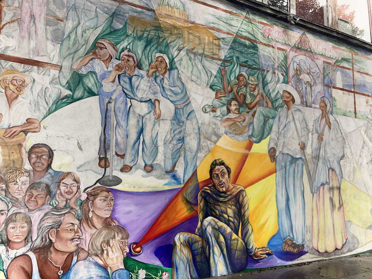 A faded neighborhood mural and its place in SF history