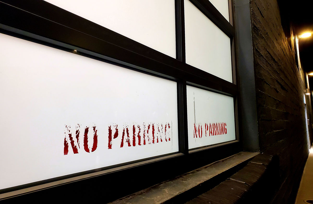 no parking sign