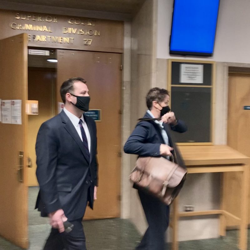 Officer Terrance Stangel takes the stand in his own defense